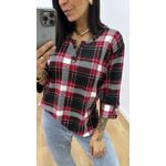 Blusa Selma Xadrez Vermelha