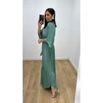 Vestido Talita Poá Verde