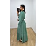 Vestido Talita Poá Verde