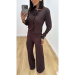 Conjunto Mirella Marrom 
