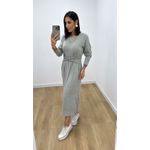 Vestido Bruna Cinza