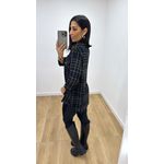 Camisa Emma Estampada Preta