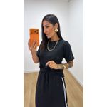 Conjunto Saia Kaly Preto