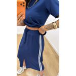 Conjunto Saia Kaly Azul