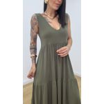 Vestido Aniele Verde Oliva