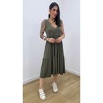 Vestido Aniele Verde Oliva
