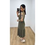 Vestido Aniele Verde Oliva