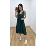 Vestido Aniele Verde Folha