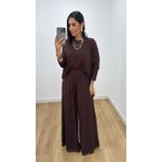 Conjunto Morgana Marrom