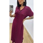 Vestido Jordana Vinho