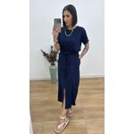 Conjunto Clara Azul Marinho