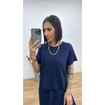 Conjunto Clara Azul Marinho