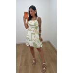 Macaquinho Laura Estampado Verde