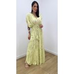 Vestido Tássia Estampado Verde