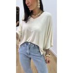 Blusa Valentina Bassi Areia