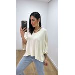 Blusa Valentina Bassi Areia