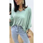 Blusa Valentina Bassi Verde Menta
