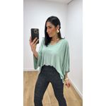 Blusa Valentina Bassi Verde Menta