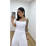 Macacão Madri Branco