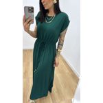 Vestido Toquio Verde Folha