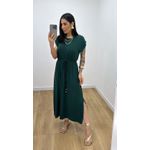 Vestido Toquio Verde Folha