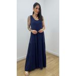 Vestido Francine Azul Marinho