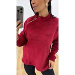 Blusa Teddy Vermelha
