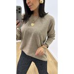 Blusa Helô Areia