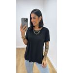 Tshirt Suede Preta