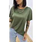 Tshirt Suede Verde Militar