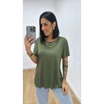 Tshirt Suede Verde Militar