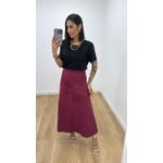 Tshirt Suede Preta