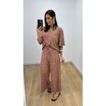 Conjunto Juliana Estampado Caqui
