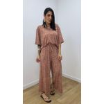 Conjunto Juliana Estampado Caqui