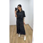 Conjunto Juliana Estampado Preto