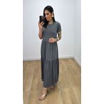 Vestido Zaira Grafite