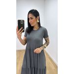 Vestido Zaira Grafite