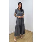 Vestido Zaira Grafite