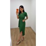 Vestido Envelope Verde 2