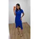 Vestido Envelope Azul Royal