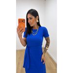 Vestido Envelope Azul Royal