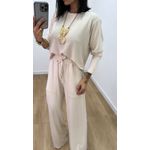 Conjunto Bárbara Nude Claro