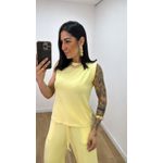 Conjunto Geórgia Amarelo Bebê