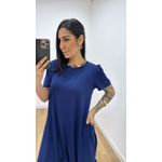 Macacão Fátima Azul Marinho