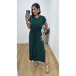 Vestido Toquio Verde Folha