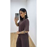 Conjunto Cecília Marrom
