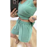 Conjunto Aurora Verde Menta