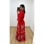 Vestido Talita Estampado 2 Vermelho