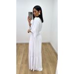 Vestido Talita Liso Branco
