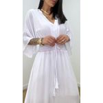 Vestido Talita Liso Branco